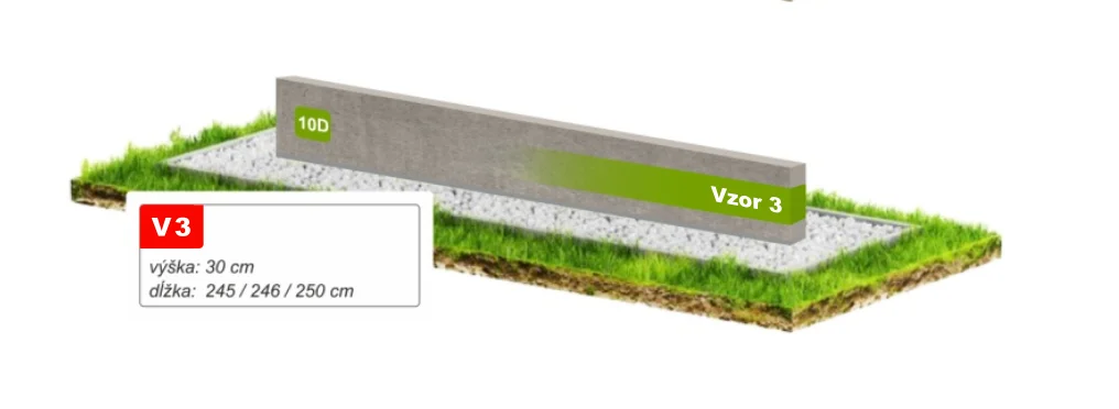 Podhrabová doska – VIBROVANÁ č. 3